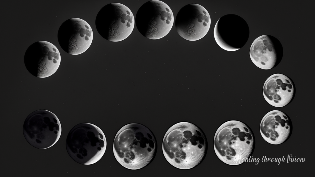 Healing Through Visions Moon Phases