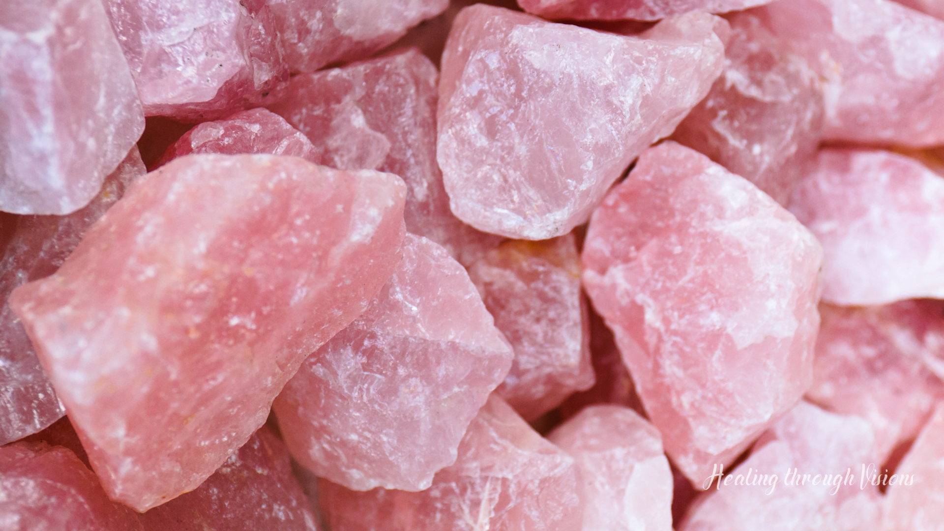 Healing Through Visions Rose Quartz